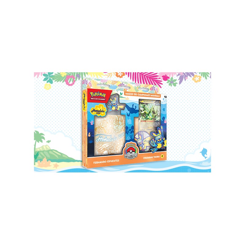 Pokemon - Mazzo Dei Campionati Mondiali 2024 - Fernando Cifuentes - Crushing Thorn